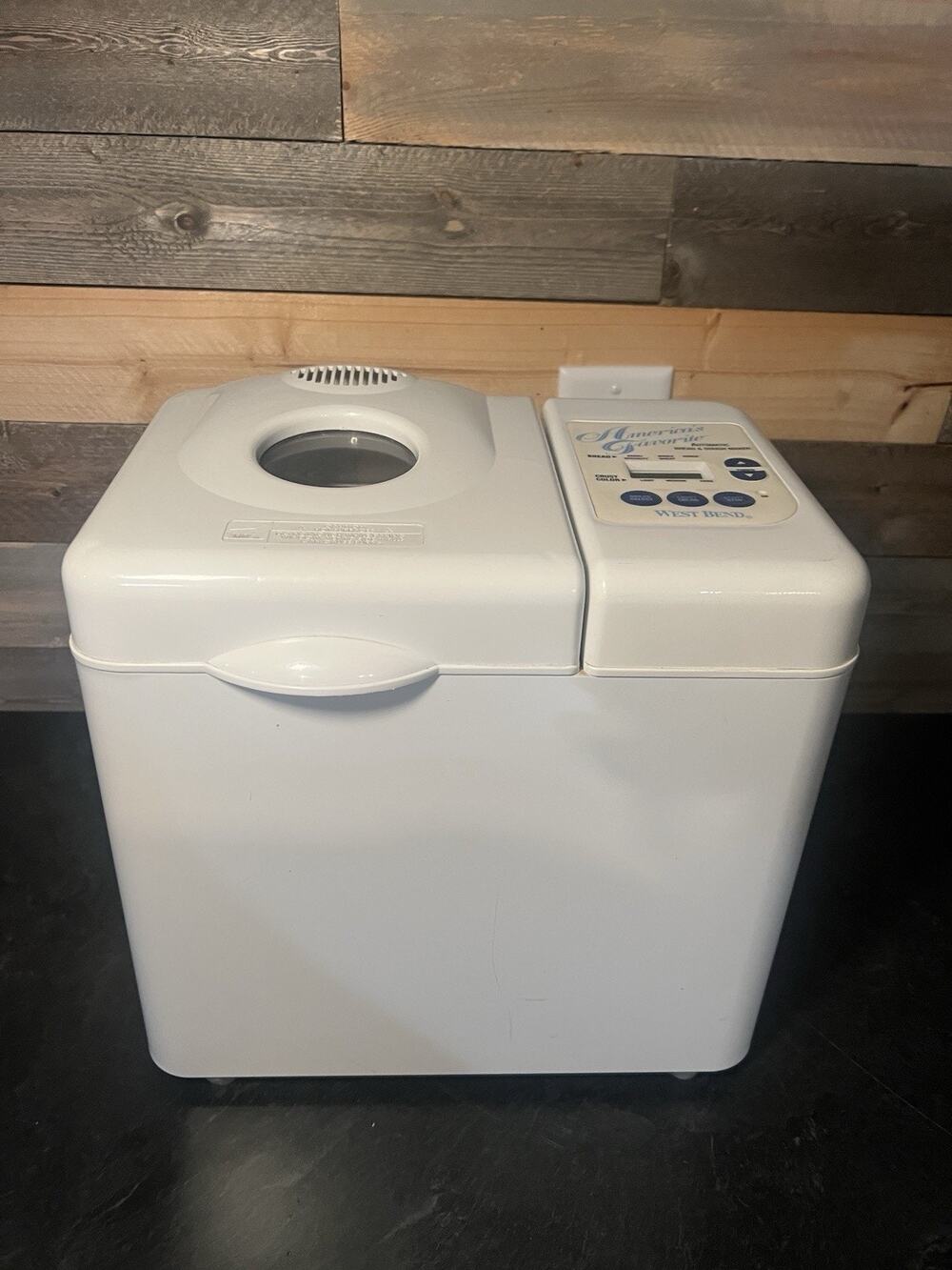 West Bend Americas Favorite Bread Dough Maker Machine 41065 1997 TESTED